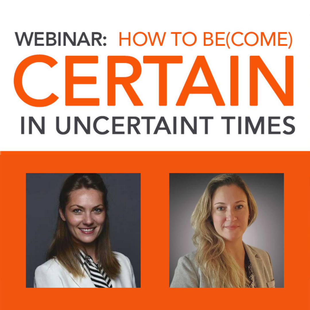 How to be Certain in Uncertain Times